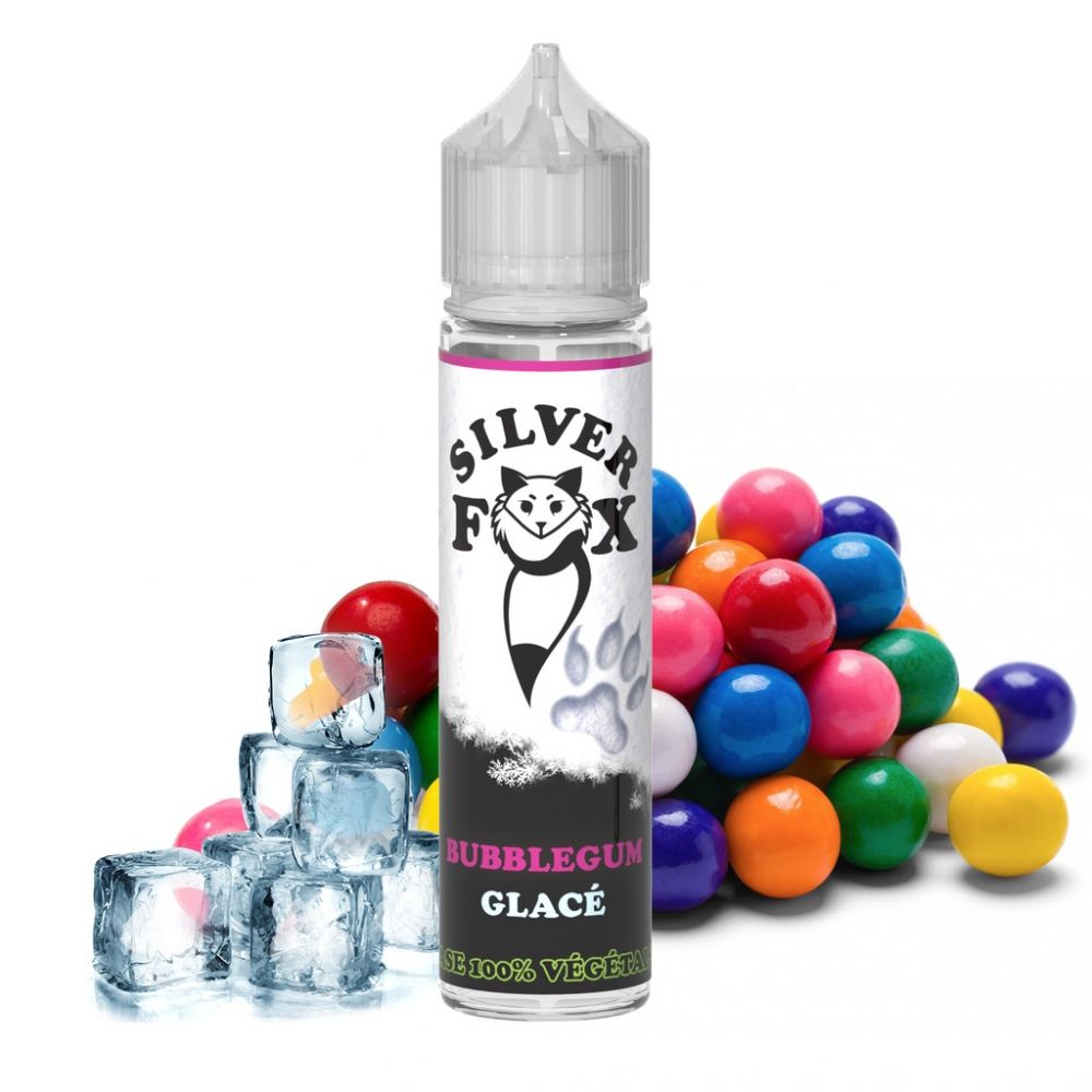 E-liquide Bubble Gum Glacé Silver Fox